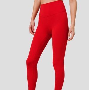 Lululemon Align Pant 28" Size 4 Dark Red NWT